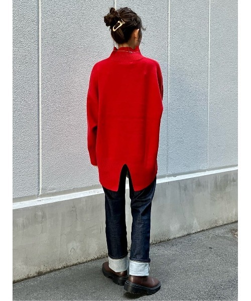 「SOMETHING」 デニムパンツ 26inch ダークインディゴブルー レディース_画像9