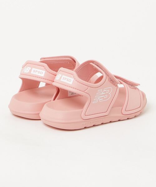 「New Balance」 「KIDS」フラットサンダル 21.0cm ブラック キッズ_画像2