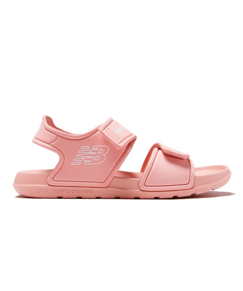 「New Balance」 「KIDS」フラットサンダル 21.0cm ブラック キッズ_画像4