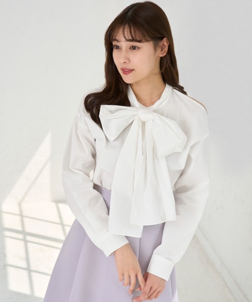 Her lip to 長袖ブラウス S パープル レディース : ZOZOTOWN Yahoo!店