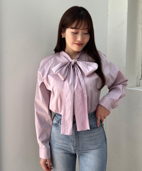 Her lip to 長袖ブラウス S パープル レディース : ZOZOTOWN Yahoo!店