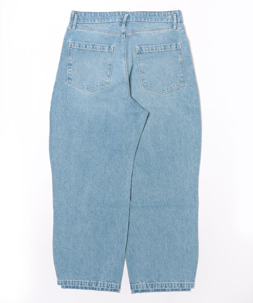 ワイドパンツ ジーンズ 「CAMIEL FORTGENS/カミエル フォートヘンス」JEANS WASHED DENIM メンズの画像