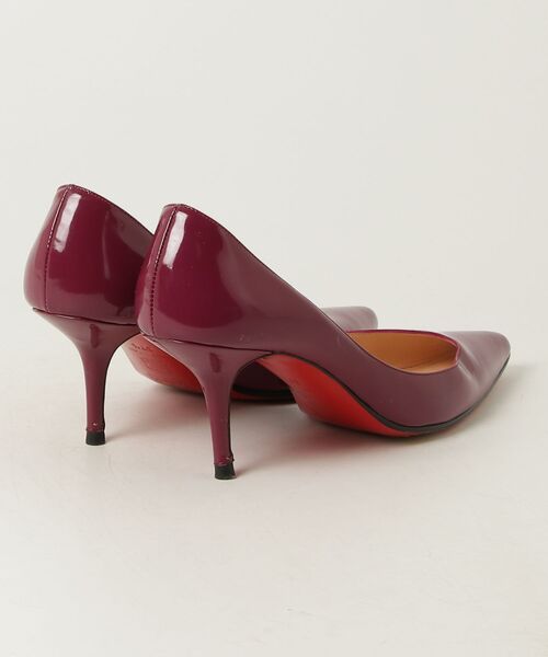 ルブタン パンプス37.5 Christian Louboutin（クリスチャンルブタン） パンプス 37.5 パープル