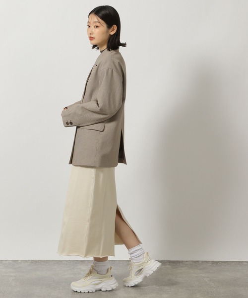 「LAKOLE」 テーラードジャケット LARGE ネイビー レディース_画像9