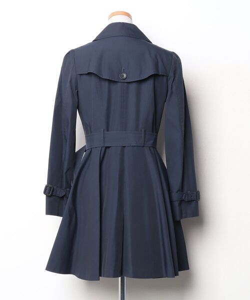 「Riccimie NEW YORK」 トレンチコート 1 ネイビー レディース_画像2