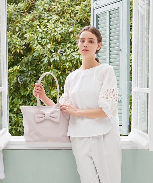 「Maison de FLEUR」 トートバッグ FREE ピンク系その他3 レディース_画像3