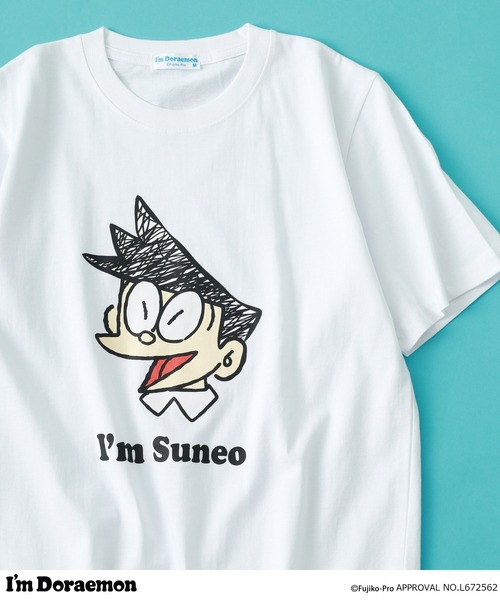 sanrio（サンリオ） tシャツ I'm Doraemon フェイス柄 プリント 半袖T