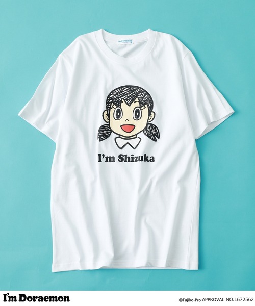 sanrio（サンリオ） tシャツ I'm Doraemon フェイス柄 プリント 半袖T