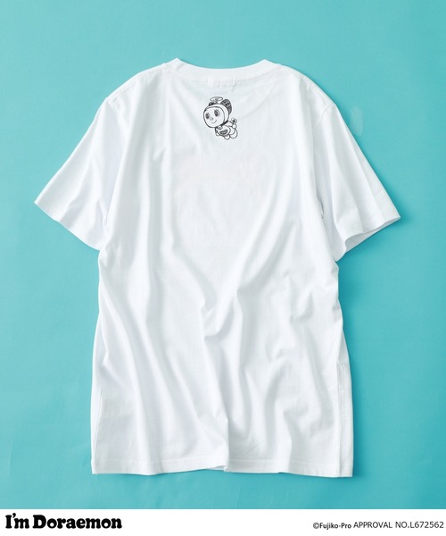 sanrio（サンリオ） tシャツ I'm Doraemon フェイス柄 プリント 半袖T