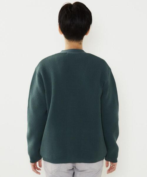 「MEN'S MELROSE」 カーディガン 3 グレイッシュベージュ メンズ_画像4