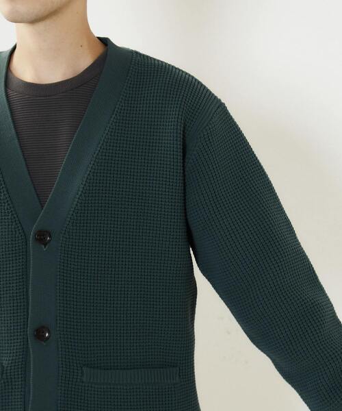 「MEN'S MELROSE」 カーディガン 3 グレイッシュベージュ メンズ_画像7