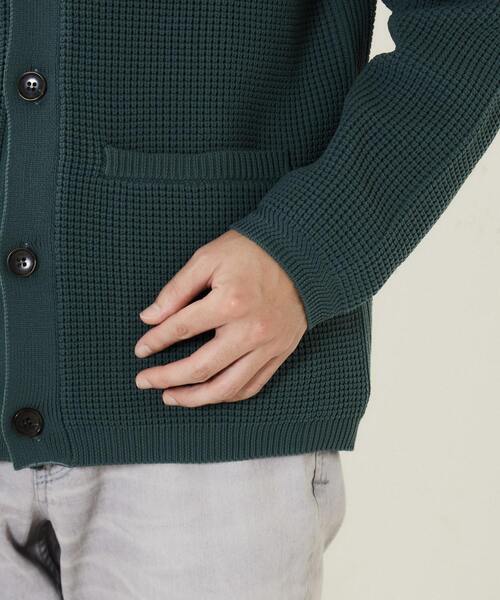 「MEN'S MELROSE」 カーディガン 3 グレイッシュベージュ メンズ_画像8