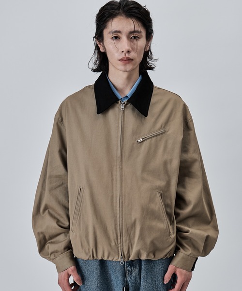 SINSS ブルゾン アウター Compact fine twill blouson / コンパクト