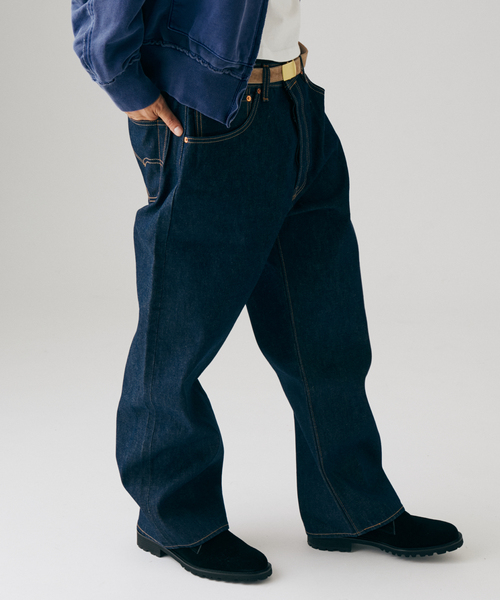 Levi's 501 プレミアムデニムパンツW40 L28 Levi's（リーバイス） ワイドパンツ ジーンズ (R) / リーバイス 別注
