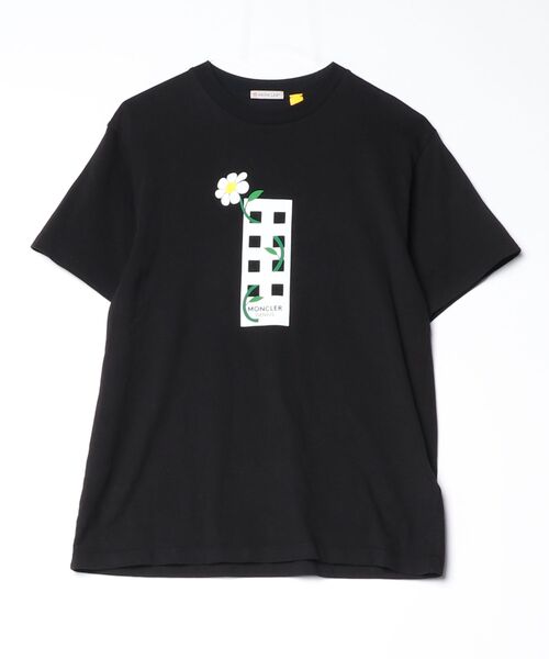 モンクレールの半袖 MONCLERの半袖 モンクレールのTシャツ MONCLER（モンクレール） 半袖Tシャツ - ブラック レディース