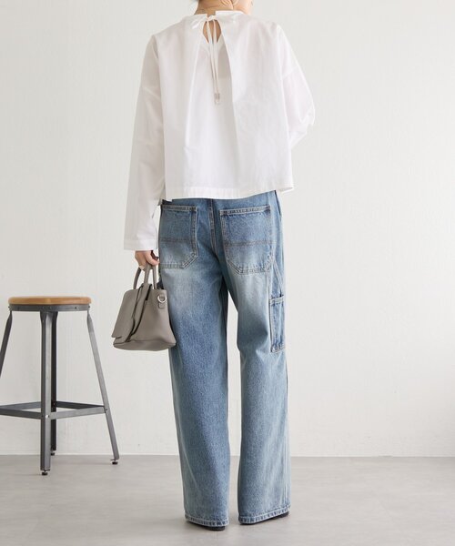 BEARDSLEY（ビアズリー） ブラウス シャツ バックリボンブラウス