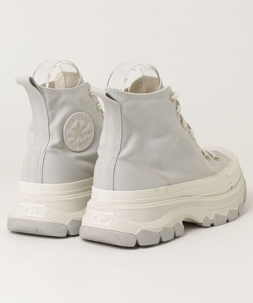 「CONVERSE」 ハイカットスニーカー 25cm グレー レディース_画像2