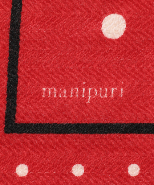 manipuri（マニプリ） スカーフ バンダナ インドストール ジオメドット