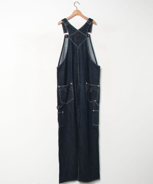 Levi's（リーバイス） オーバーオール L ダークインディゴブルー