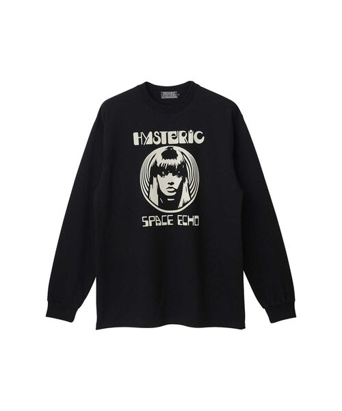 HYSTERIC GLAMOUR（ヒステリックグラマー） tシャツ SPACE ECHO T