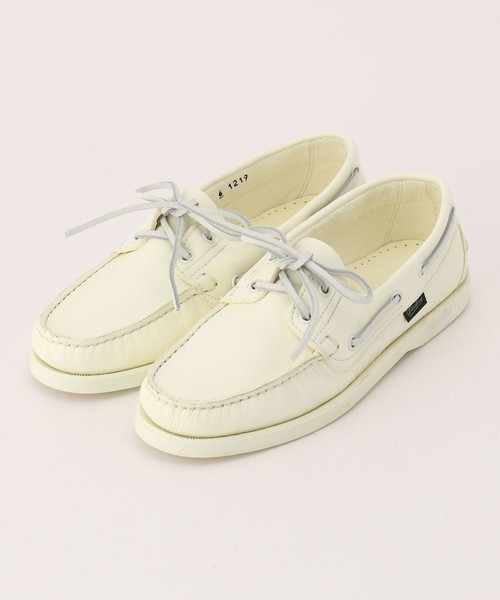 人気ブランドを シューズ モカシン デッキシューズ Men S Paraboots Barth パラブーツ デッキシューズ バース 7805 ディアスキン 高級感 Www Thaihealthcenter Org