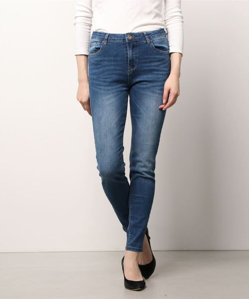 パンツ デニム ジーンズ ユーズド加工スキニースーパーストレッチジーンズ Zozotown Paypayモール店 通販 Paypayモール