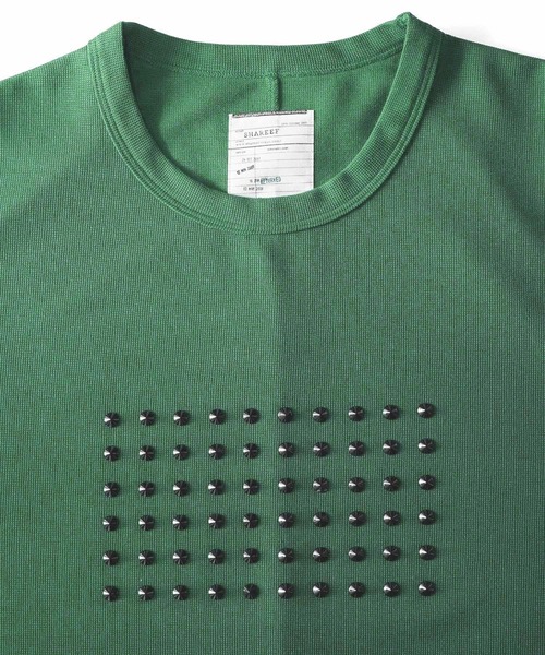 SHAREEF（シャリーフ） tシャツ GEORGETTE JQ STUDS PT BIG-T メンズ