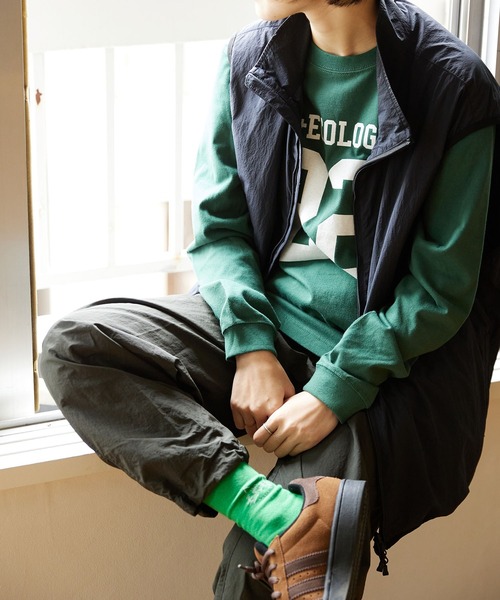 tシャツ 「N＋Ecology ネコロジー」22ナンバリング ロンT レディース メンズ N+Ecology tシャツ 「N＋Ecology ネコロジー」22ナンバリング