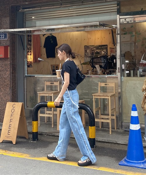 by muni:r ジーンズ デニム デニムパンツ 「お気に入り登録数5.3