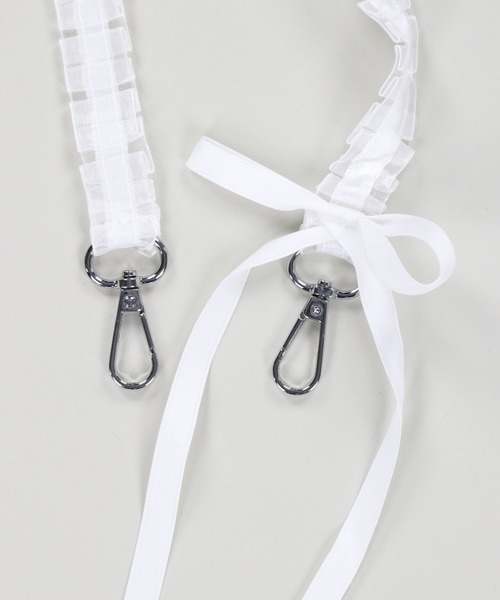 USJ ストラップ リボン フリル SPINNS 「選べるスマホショルダー」付け替え用 フリルリボンショルダー