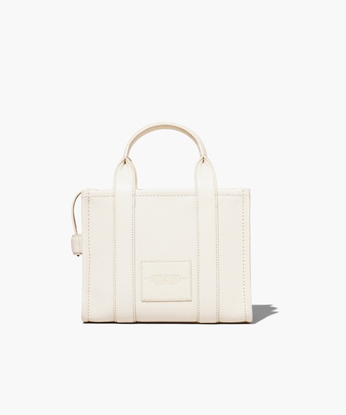 新品　MARC JACOBS ザ レザー ミニトートバッグ ホワイト MARC JACOBS（マーク・ジェイコブス） トートバッグ THE LEATHER