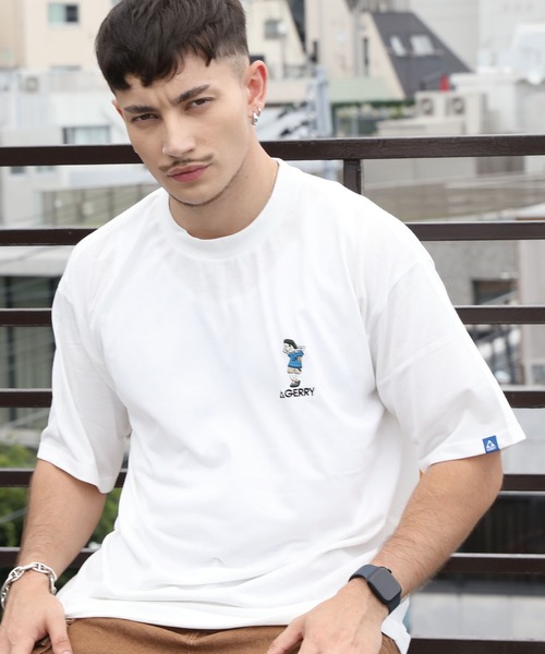 GERRY（ジェリー） tシャツ 胸刺繍半袖Tシャツ メンズ レディース 