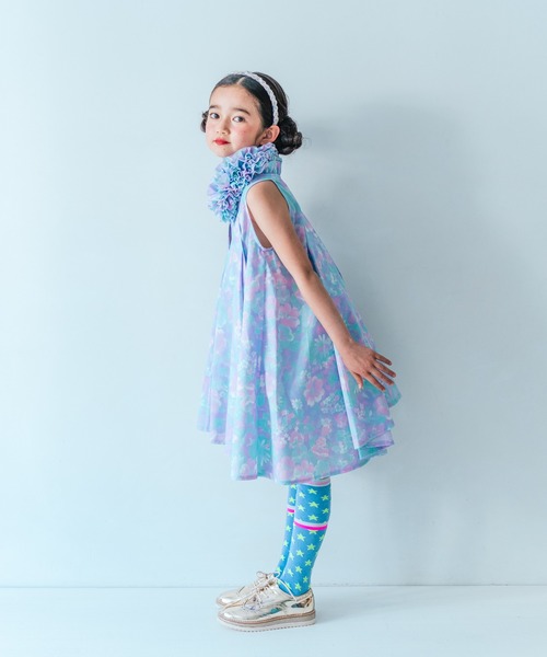 フェフェ　３点セット　ワンピース　Tシャツ　カーディガン fafa ワンピース GINGER | キッズ 子供服 女の子 : ZOZOTOWN