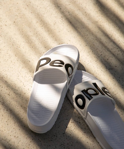 PEOPLE FOOTWEAR★THE LENNON SLIDE★ロゴ シャワサン★2色 People Footwear サンダル (ピープルフットウェア)/スライド