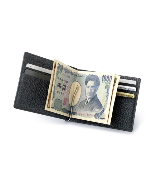 BONAVENTURA 財布 バイフォールド ビルクリップ シュリンク