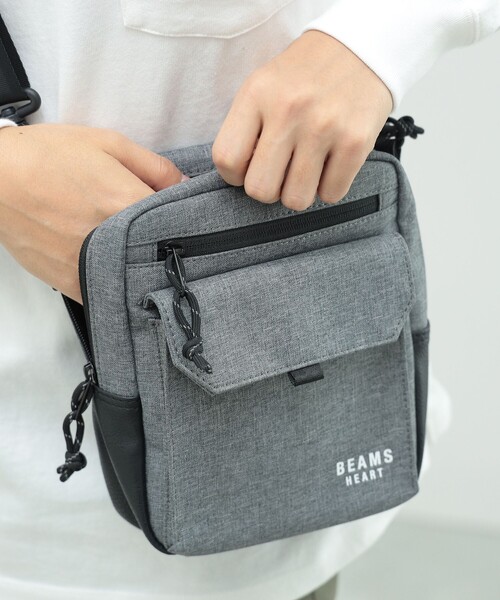 ショルダーバッグ シャンブレー 杢素材 ミニ ショルダーバッグ「ユニセックス」 メンズ レディース | BEAMS HEART | 15