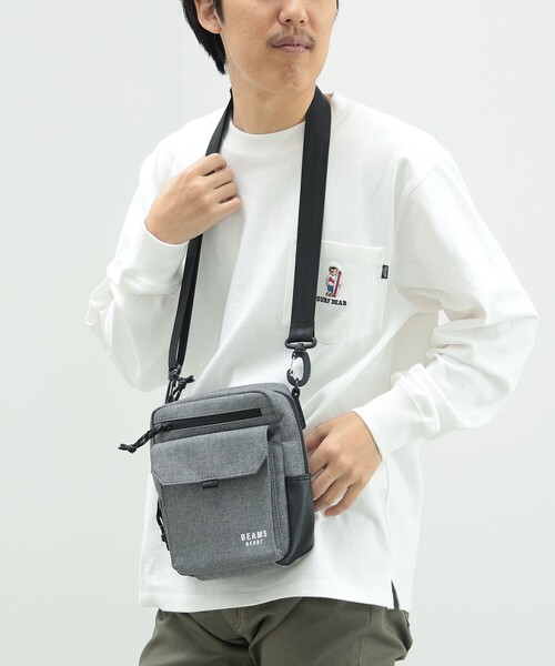 ショルダーバッグ シャンブレー 杢素材 ミニ ショルダーバッグ「ユニセックス」 メンズ レディース | BEAMS HEART | 03