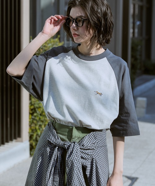 PENNEYS（ペニーズ） tシャツ 別注 THE FOX ロゴ ワッペン刺繍ワン