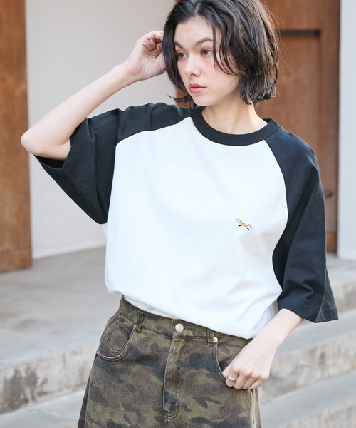 PENNEYS（ペニーズ） tシャツ 別注 THE FOX ロゴ ワッペン刺繍ワン
