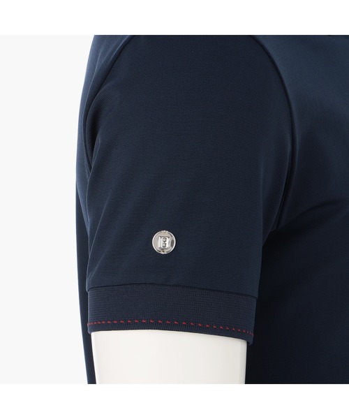 新品　BRIEFING MENS BASIC POLOネイビー BRIEFING - MENS TOUR POLO / 刺繍ブランドロゴ ベーシック