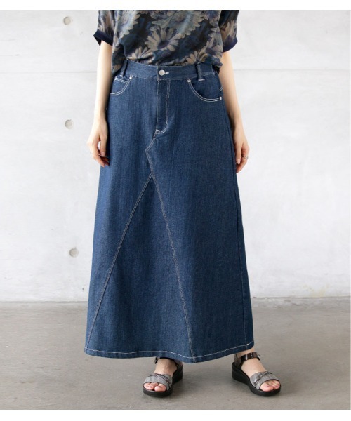 OTSO オツソ　ブルージーンズ レディーススカート　Mサイズ OTSO Women's Skirt Black Jeans (レディーススカート ブラック