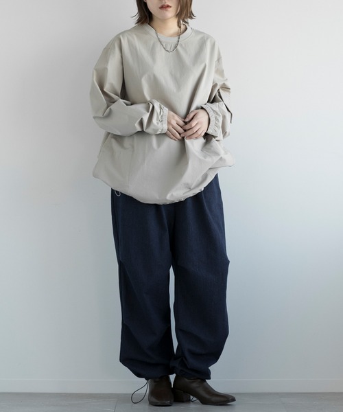 aimoha パンツ men TRACK WIDE LOOSE PANTS パラシュート メンズ