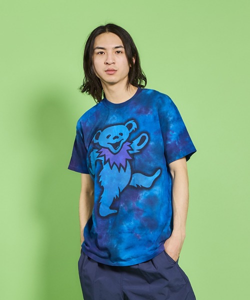 MUSIC TEE tシャツ GRATEFUL DEAD - S/S TIE DYE TEE“BIG BEAR” メンズ