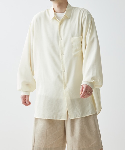 ADAM ET ROPE'（アダムエロペ） シャツ 「ZOZO限定」スーパー ルーズ