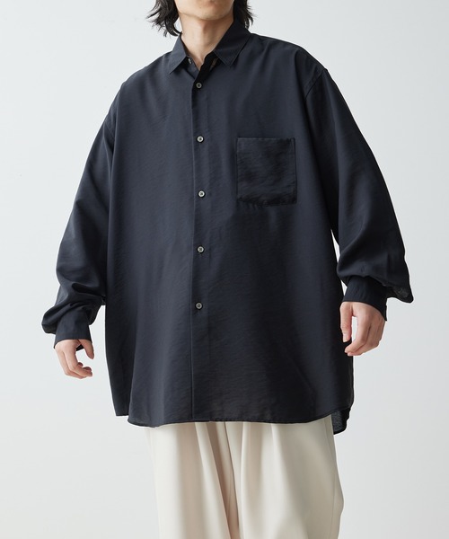 ADAM ET ROPE'（アダムエロペ） シャツ 「ZOZO限定」スーパー ルーズ
