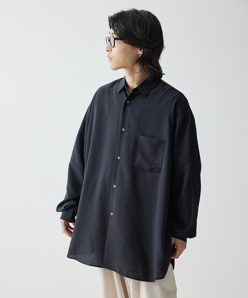ADAM ET ROPE'（アダムエロペ） シャツ 「ZOZO限定」スーパー ルーズ