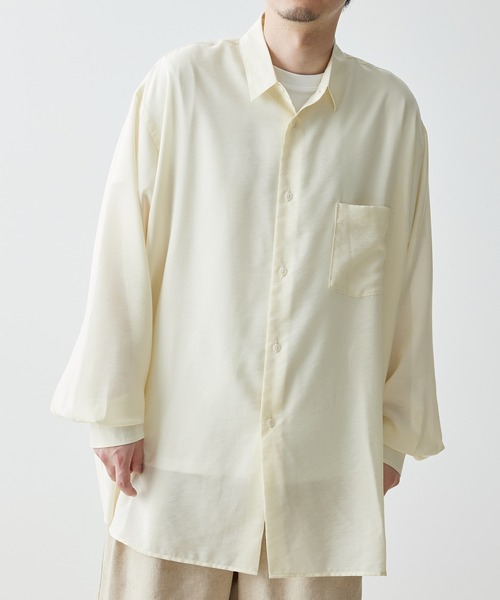 ADAM ET ROPE'（アダムエロペ） シャツ 「ZOZO限定」スーパー ルーズ