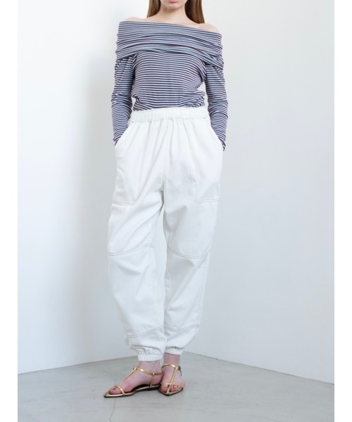 ジーンズ デニム デニムパンツ loose jogger denim レディース