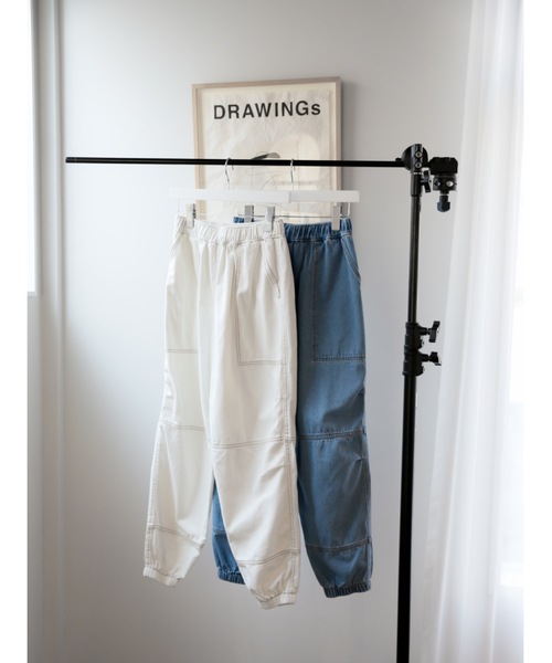 ジーンズ デニム デニムパンツ loose jogger denim レディース
