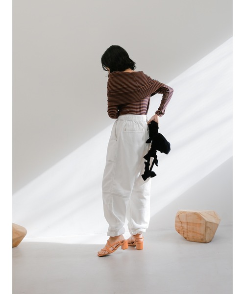 ジーンズ デニム デニムパンツ loose jogger denim レディース